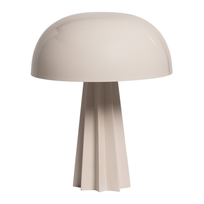 Virel tafellamp metaal hoogglans lichtgrijs