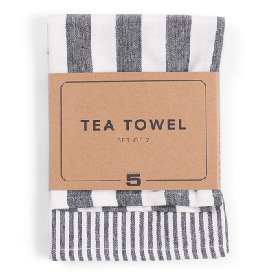 Theedoek Olivia set van 2