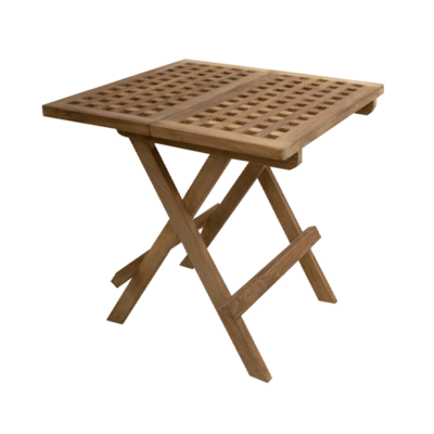 Klaptafel Teak-bijzettafel
