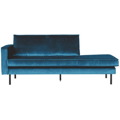 Rodeo daybed links structure velvet brass
