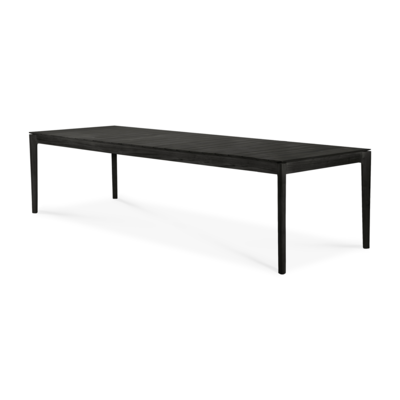 Ethnicraft - Outdoor - Teak Bok tuintafel - zwart