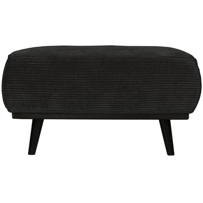 Statement hocker lichtbruin melange