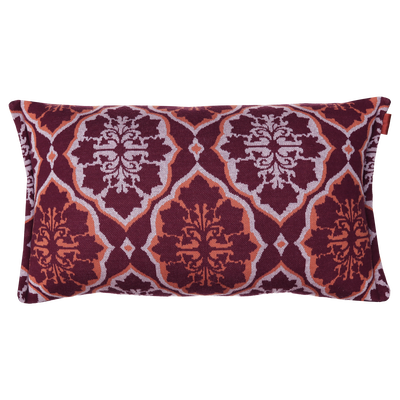 Kussen jacquard ethnic wine