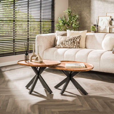 Salontafel Rand (set van 2)