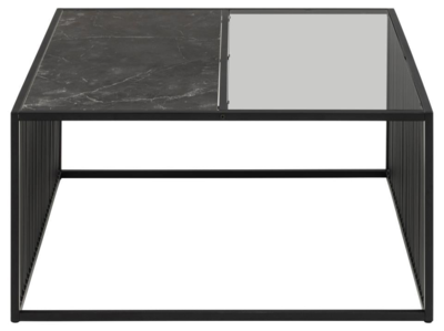 Clune Salontafel - 80 x 80 cm - Zwart