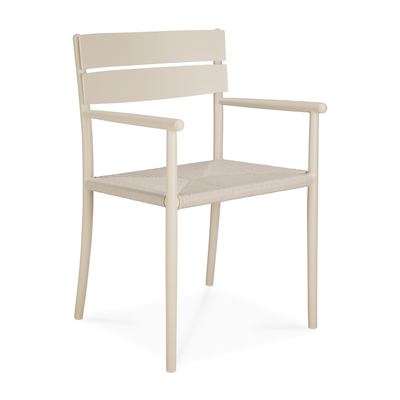 Elin outdoor tuinstoel sand & koord 
