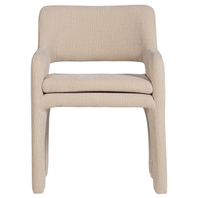 Bigfoot eetkamerstoel chenille taupe [fsc]