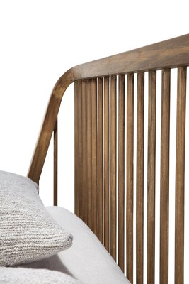 Ethnicraft bed Spindle reclaimed teak 180x200 cm