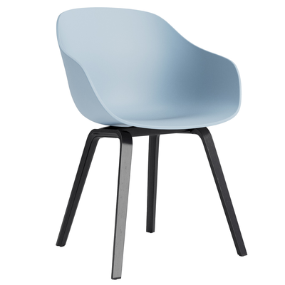 HAY stoel AAC 222 eiken zwart gelakt frame