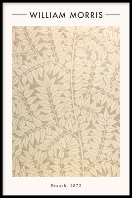 Walljar poster ingelijst - William Morris - Branch