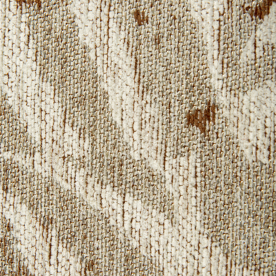 Vloerkleed Zebra met zebramotief in goudgeel kleuren met verouderde texturen