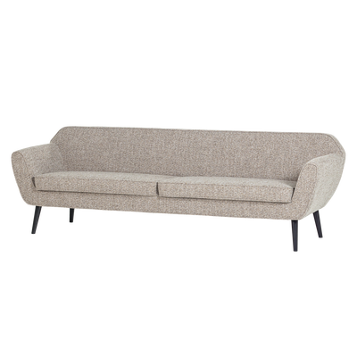 Rocco xl bank 230 cm velvet off white [fsc]