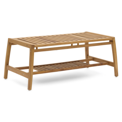 Loungeset Reese natural teak - set van 4
