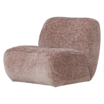 Nomu fauteuil grove chenille lichtbruin [fsc]
