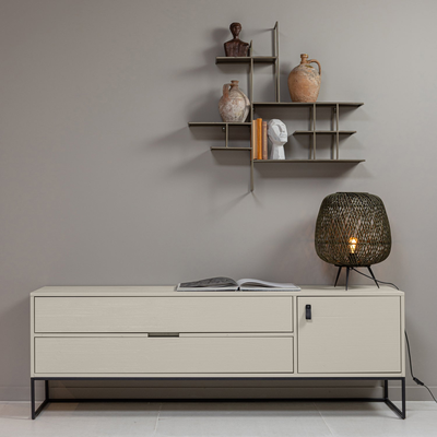 Silas tv meubel 180 cm eiken decor [fsc]