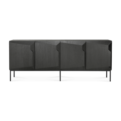 Stairs buffetkast - zwart eiken 