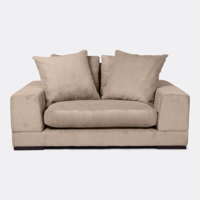 Loods 5 loveseat Mino ribfluweel