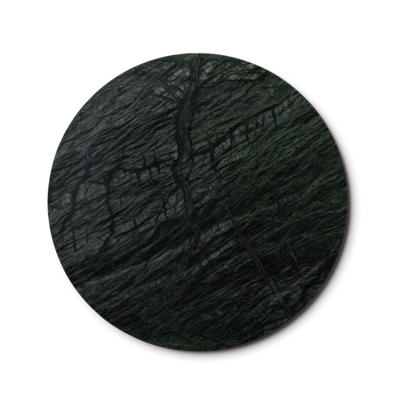 Dienblad Marmer rond - groen