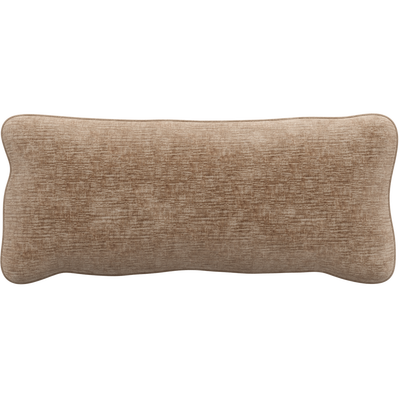 Bean kussen chenille velvet perzikroze