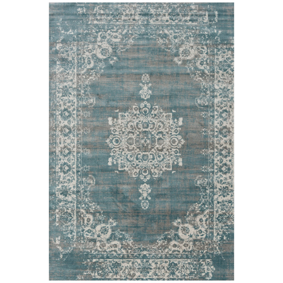 Vloerkleed Grey Blue 133x200