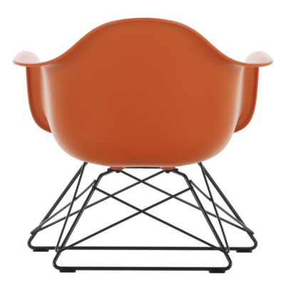 Vitra loungestoel Eames LAR zwart onderstel
