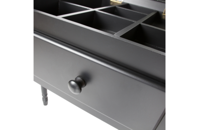 WOOOD hal/kaptafel zwart