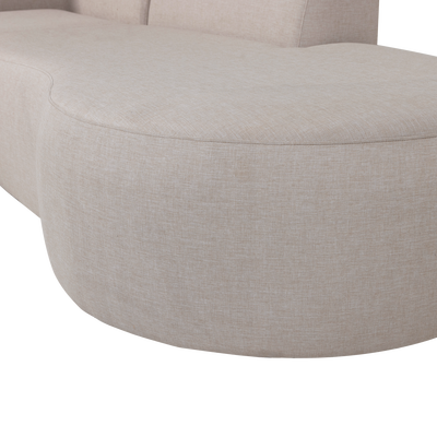 Chios tuin loungeset organisch links naturel