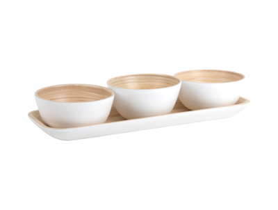 Borrelschaaltjes Puro set van 3