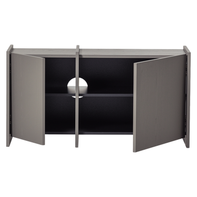 Brock tv meubel 102 cm essen fineer middenbruin [fsc]