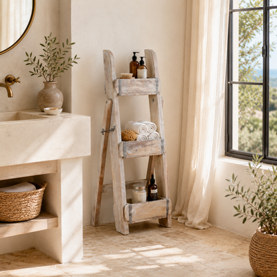 Liam - Ladderrek van Gerecycled Hout