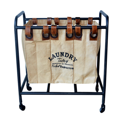 Trolley op wielen (wasmand)