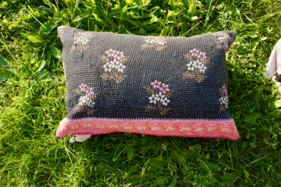 Kussen Kantha vintage 40x60 cm