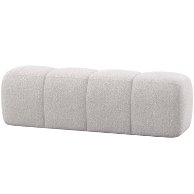 Mojo eetbank 164 cm wollig ecru