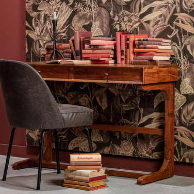 Vogue eetkamerstoel structure velvet brass