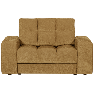 Second date loveseat velvet warmgrijs
