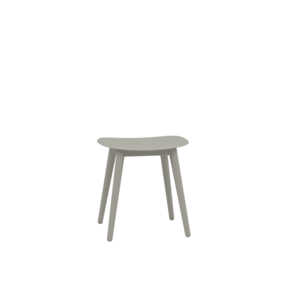 Muuto kruk Fiber Stool Wood Base