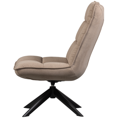 Jouke draaifauteuil zand [fsc]