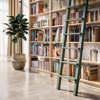Lundia Original boekenkast met trap