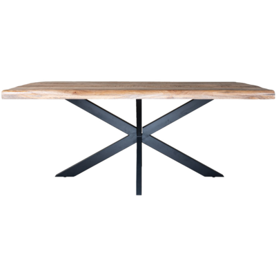 Eettafel Arvu mangohout spinpoot