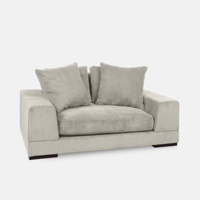 Loods 5 loveseat Mino ribfluweel