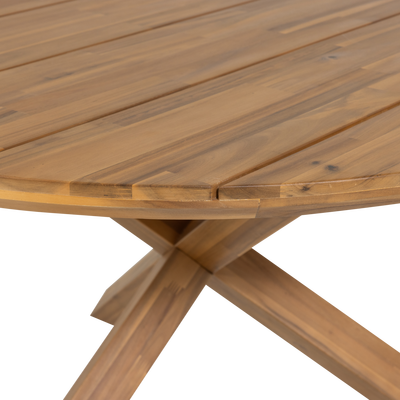 Kiro tuintafel rond o135 cm acaciahout naturel [fsc]