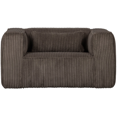 Bean fauteuil chenille velvet naturel