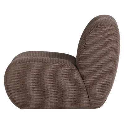 Nomu fauteuil grove chenille lichtbruin [fsc]