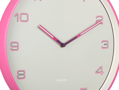 Wandklok Lined Numbers