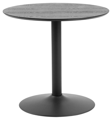 Madrid Eetkamertafel - Ø80 cm - Zwart