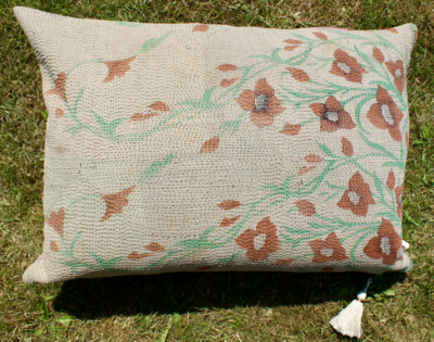 Kussen Kantha vintage 50x70 cm