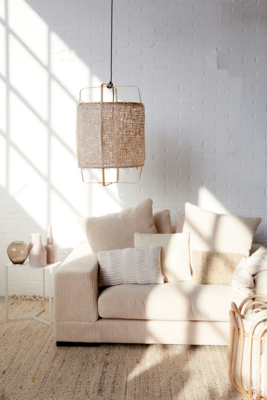 Loods 5 loveseat Mino ribfluweel