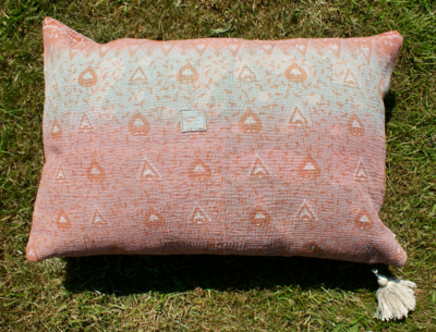 Kussen Kantha vintage 40x60 cm