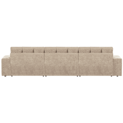 Second date chaise longue rechts ribstof terrazzo