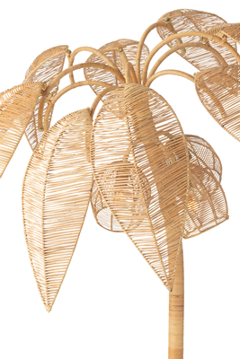 Vloerlamp Palmboom Naturel
